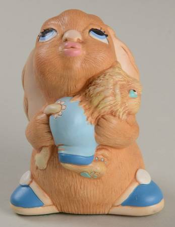 PenDelfin Figurine Honey- Blue - No Box 112*