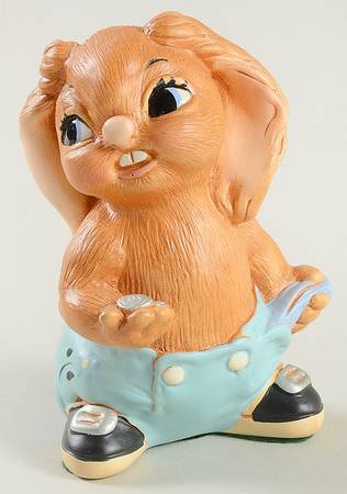 PenDelfin Figurine Big Spender-Blue - With Box 235