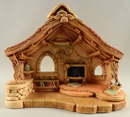 PenDelfin Figurine The Old Schoolhouse - With Box