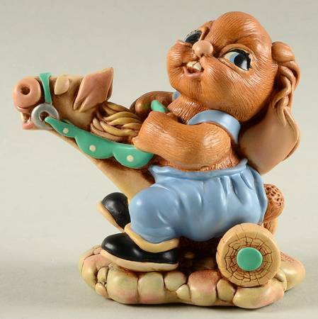PenDelfin Figurine Dobbin - Eye Blue - Boxed