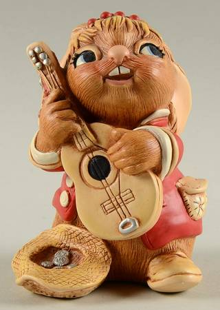 PenDelfin Figurine Busker - Boxed