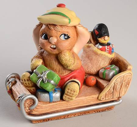 PenDelfin Figurine Bobby - Christmas - Boxed