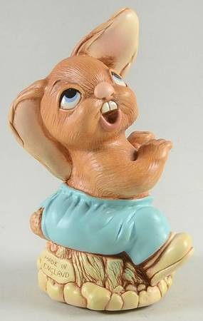 PenDelfin Figurine The Thumper-Turquoise Pants - Boxed