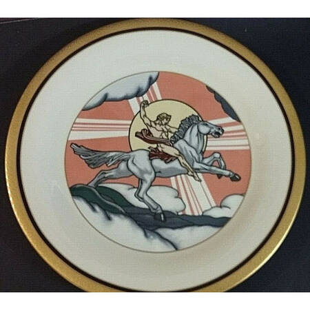 Pickard Plate 75th Anniversary Ferro World's Fair - Boxed