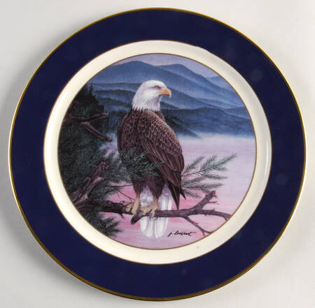 Pickard Plate American Eagle - With Box