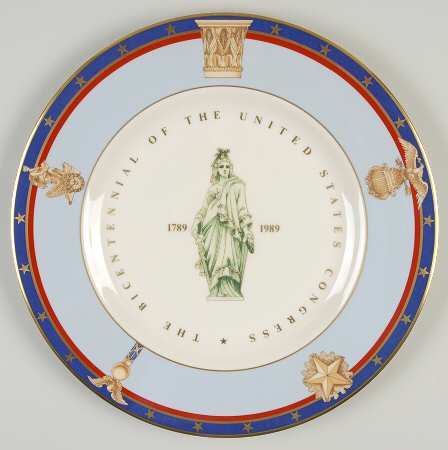 Pickard Plate Bicentennial Of Us Congress - Boxed