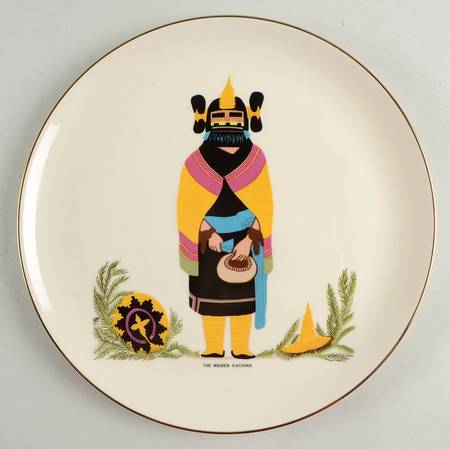Pickard Plate Maiden-Kachina - Boxed
