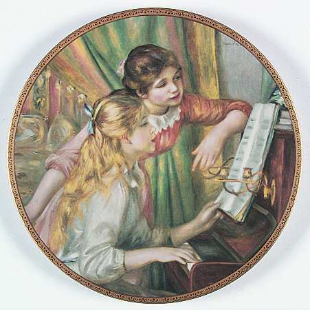 Children of Renoir At The Piano - Boxed