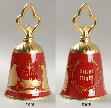 Pickard Christmas Carol Bell Silent Night - Boxed