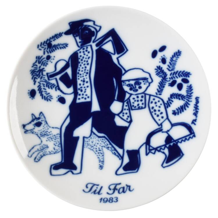 Father's Day Plate Forest Wanderings - Boxed