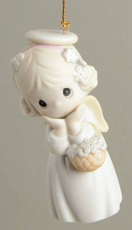 Precious Moments Ornaments Sending You A White Christmas - Boxed