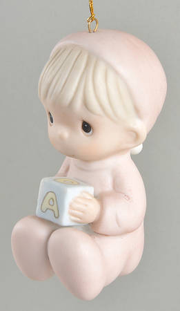 Precious Moments Ornaments Baby's 1st Christmas (Boy) - Boxed