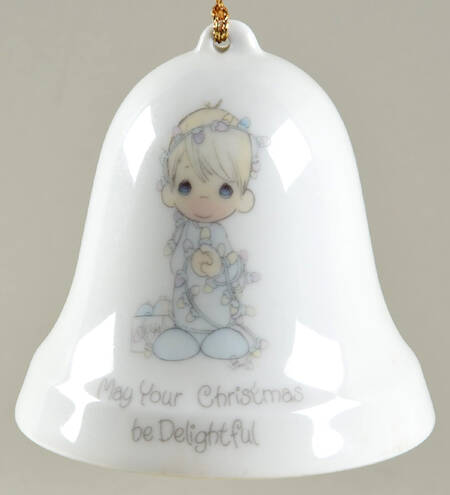 Bell Ornaments May Your Christmas Be Delightful - No Box