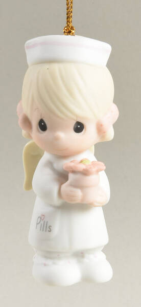 Precious Moments Ornaments Angel Of Mercy-Nurse - Boxed