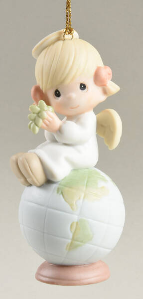 Precious Moments Ornaments Peace On Earth - Boxed