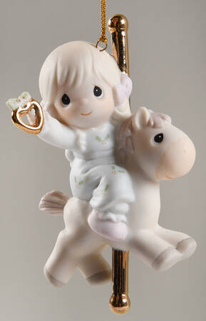 Precious Moments Ornaments Love Make The World Go - No Box