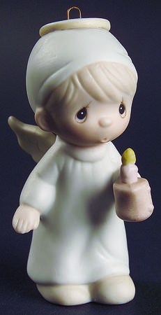Precious Moments Ornaments First Noel (Boy Angel) - Boxed