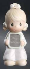 Precious Moments Ornaments Love Is Patient (Girl) - No Box