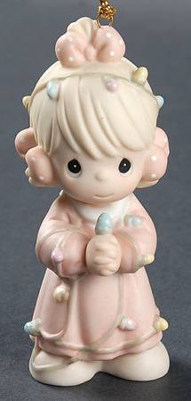 Precious Moments Ornaments May Your Christmas Be Delightful - No Box
