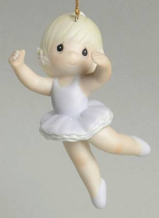 Precious Moments Ornaments Lord Keep Me On My Toes - Boxed