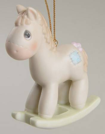 Precious Moments Ornaments Rocking Horse - Boxed