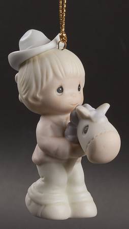 Precious Moments Ornaments Happy Trails Is Trusting Jesus - Boxed