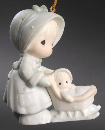 Precious Moments Ornaments Dashing Through The Snow - Boxed