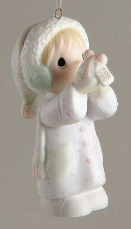 Precious Moments Ornaments I'm Sending You A White Christmas - Boxed