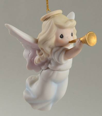 Precious Moments Ornaments Joy To The World-Trumpet - Boxed