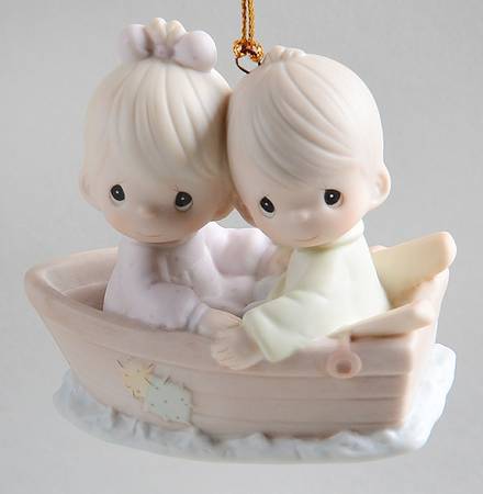 Precious Moments Ornaments Friends Never Drift Apart - Boxed