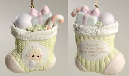 Precious Moments Ornaments My Love Will Keep You Warm - Boxed