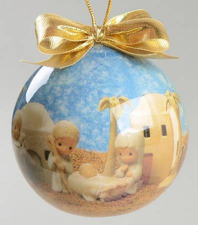 Glass Ball Ornaments Silent Night - Boxed