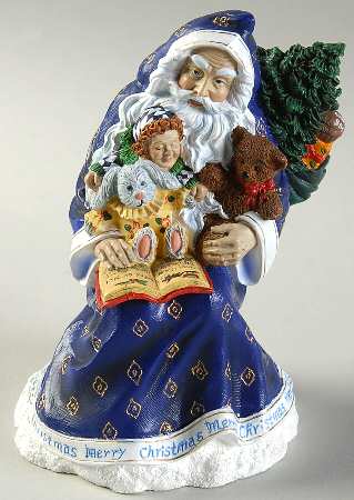 Memories of Christmas-Figurine Storytime Santa - With Box