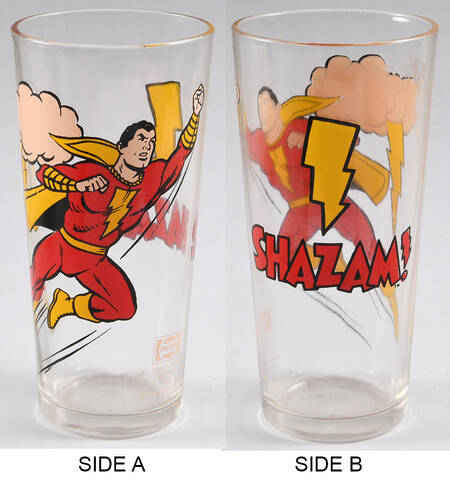 Superhero Action Series Shazam!-Flat Bottom - No Box
