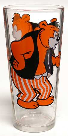 MGM Cartoons Collectors Glass Barney The Bear - No Box