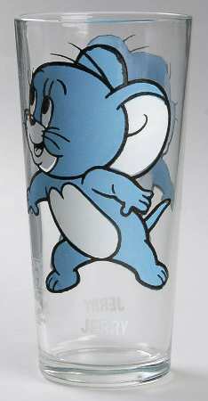 MGM Cartoons Collectors Glass Jerry - No Box