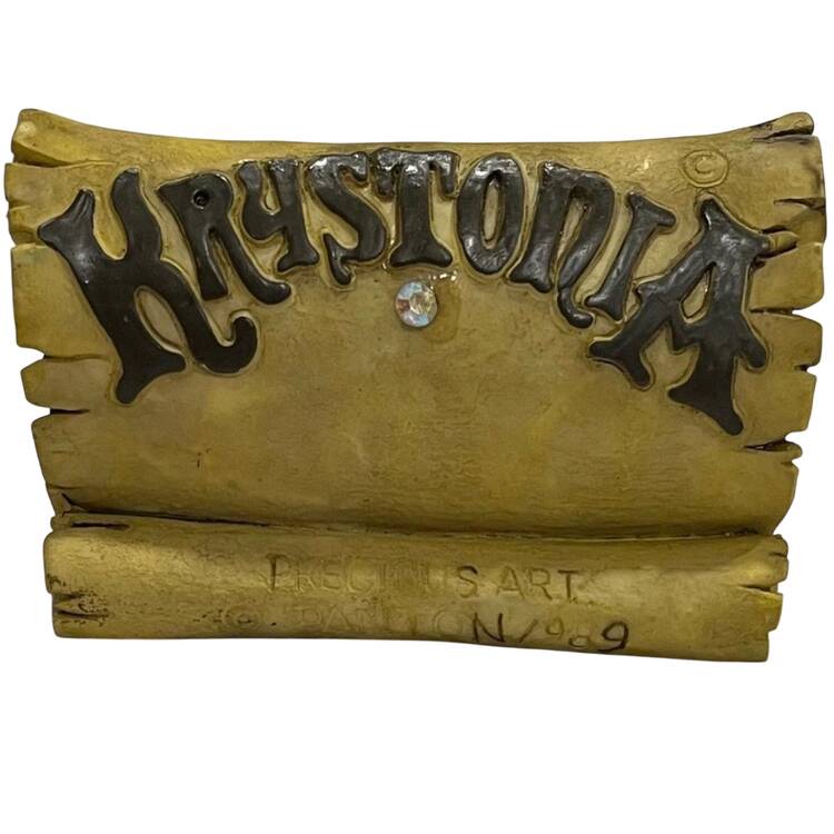 World of Krystonia Krystonia Display Sign - Boxed