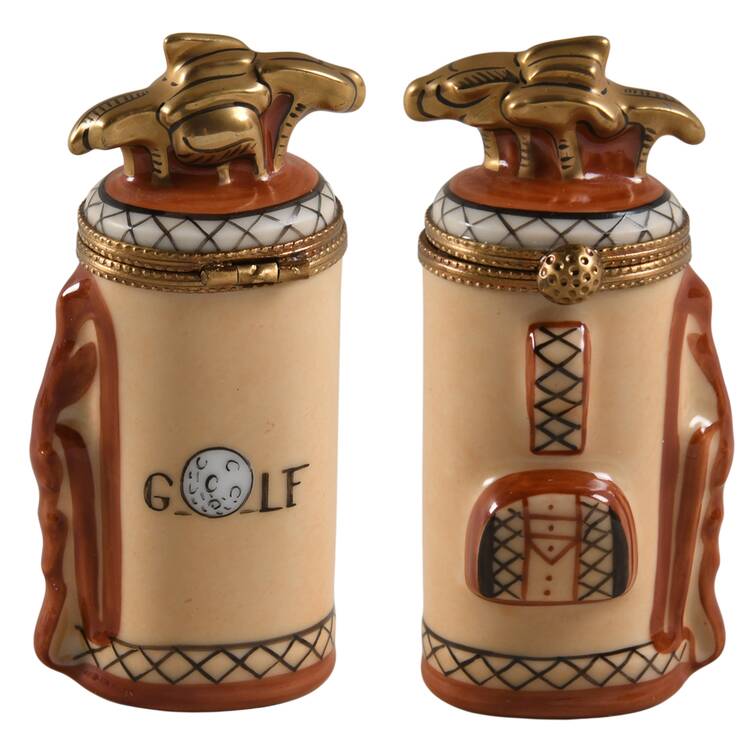 PEINT MAIN LIMOGES BOX Golf Bag - No Box Nb882