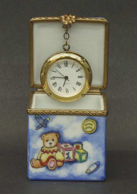 PEINT MAIN LIMOGES BOX Pregnancy Countdown Clock - With Box