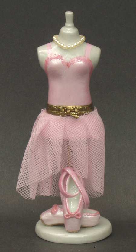 PEINT MAIN LIMOGES BOX Dress Form - Boxed