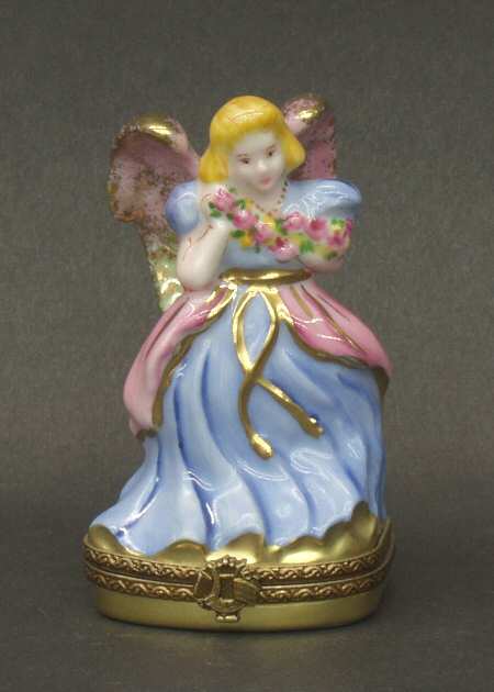 PEINT MAIN LIMOGES BOX Angel - Boxed