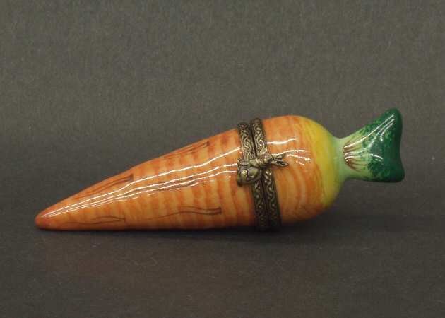 PEINT MAIN LIMOGES BOX Mini Carrot - Boxed