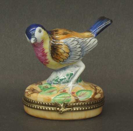 PEINT MAIN LIMOGES BOX Bird - Boxed