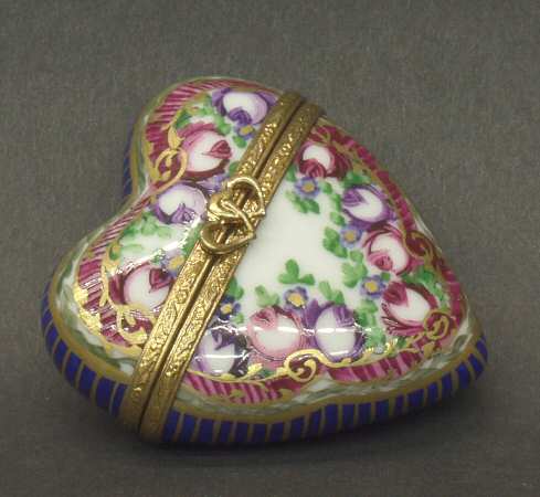 PEINT MAIN LIMOGES BOX Heart Medium - No Box