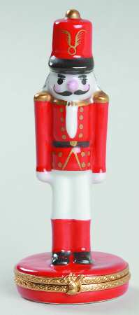 PEINT MAIN LIMOGES BOX Toy Soldier - With Box Bx388