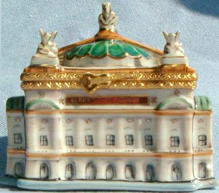 PEINT MAIN LIMOGES BOX Phantom Of The Opera - No Box