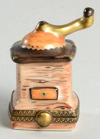 PEINT MAIN LIMOGES BOX Coffee Grinder - No Box