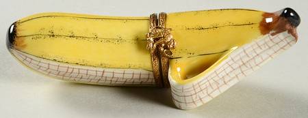 PEINT MAIN LIMOGES BOX Peeled Banana - No Box