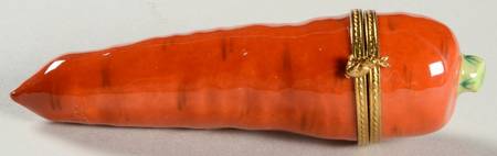 PEINT MAIN LIMOGES BOX Carrot - No Box