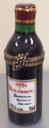 PEINT MAIN LIMOGES BOX 1994 Bordeaux - No Box